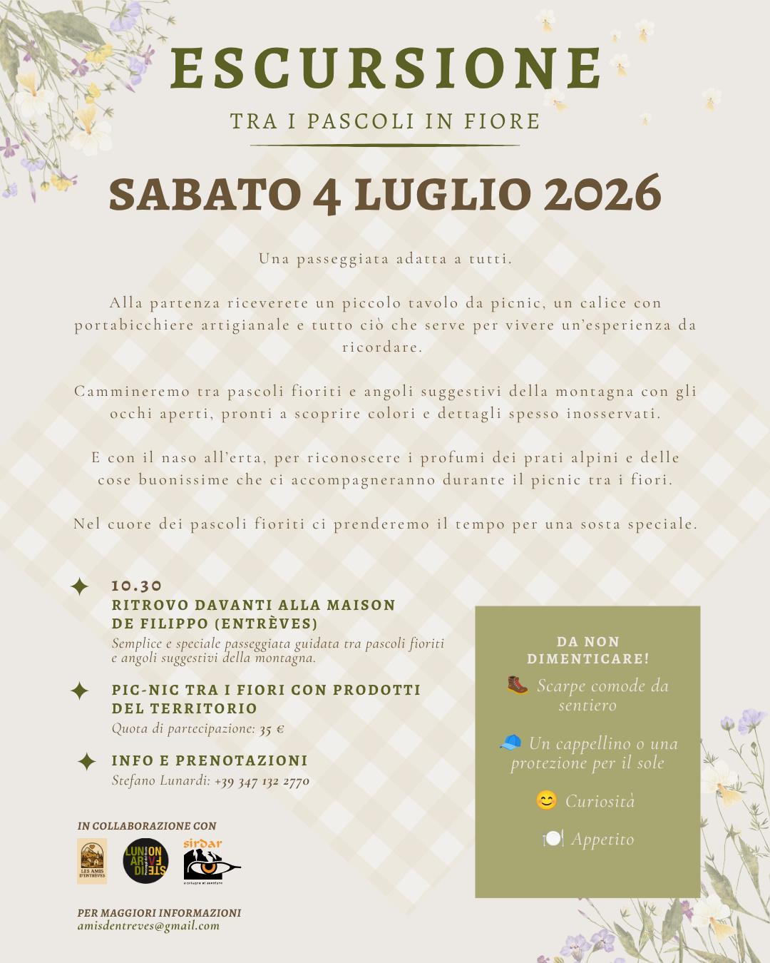 Escursione tra i Pascoli
